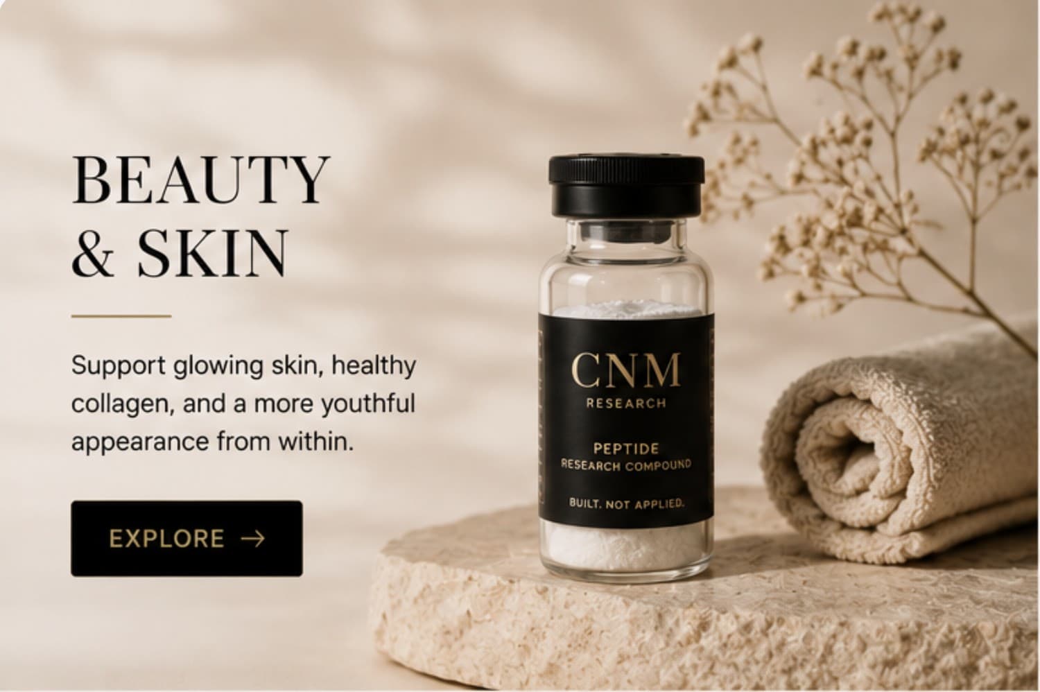 Beauty & Skin — Built, not applied.