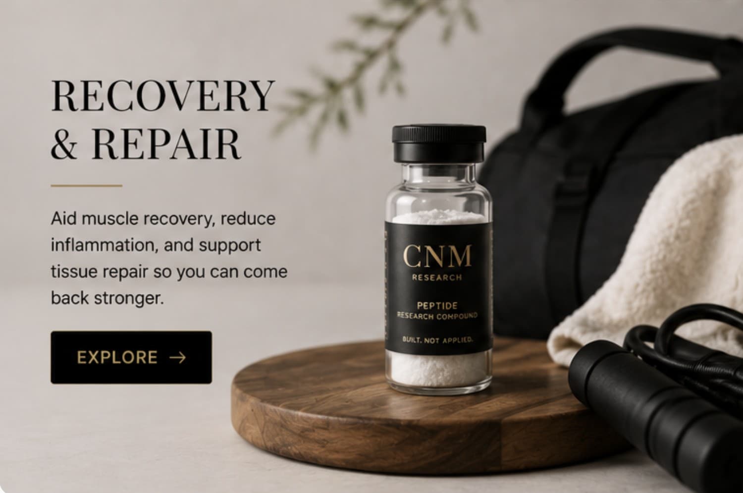 Recovery & Repair — Rest is part of the protocol.